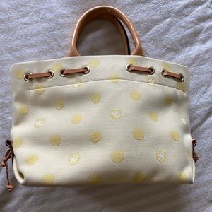 Yellow Mini Dooney and Bourke Bag